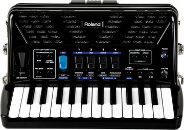 ROLAND FR-1X AKORDEON CYFROWY 72 basy CZARNY | w 24h