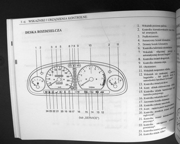 DAEWOO Nubira I (02.1999) - Instrukcja Obsługi