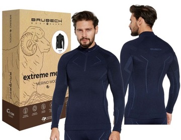 MERINO BLUZA TERMICZNA DO TURYSTYKI DO -30°C -XL