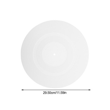 Проигрыватель проигрывателей RECORD MAT WHITE VINYL RECORDS