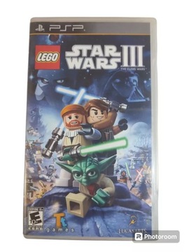 GRA NA PSP STAR WARS III THE CLONE WARS