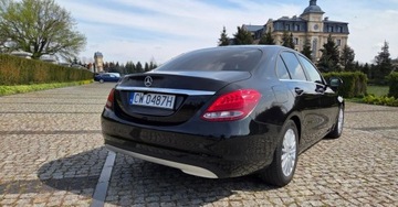 Mercedes Klasa C W205 Limuzyna 200 184KM 2014 Mercedes-Benz Klasa C SALON Mercedesa, Navi, 140 tys wpisuje na fakturze,O