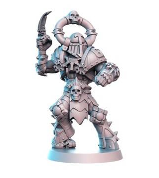 Figurki RNE Tanatos żelazny wojownik RPG