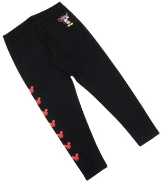Spodnie damskie legginsy $34 Disney Myszka Mickey Miki r. 1X getry długie
