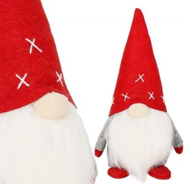 РОЖДЕСТВЕНСКОЕ УКРАШЕНИЕ ГНОМА ГНОМА 22 см