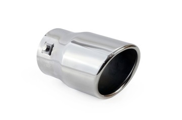 Насадка выхлопа глушителя, крышка глушителя, хром, нержавеющая сталь, MT 007