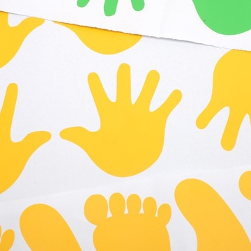 Напольные наклейки для класса Footprint 40 пар