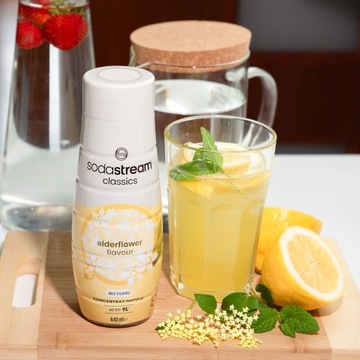 Сиропы Soda Stream, концентрат без сахара, 440 мл, футляр для бутылки с водой Wessper
