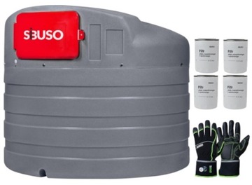 Dwupłaszczowy Zbiornik Na Olej 5000L + Gratisy SIBUSO DYSTRYBUTOR ON 5000