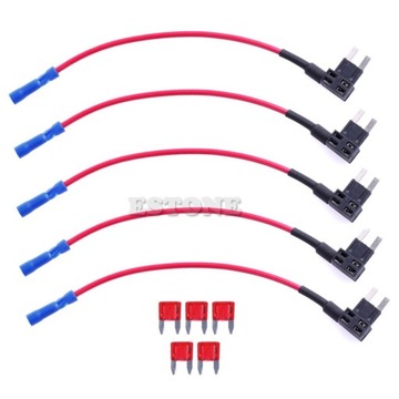 5 sztuk Mini bezpiecznik ATM zaczep adaptera Adapt