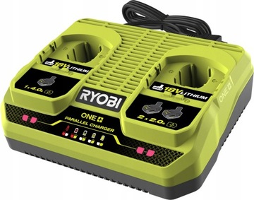 RYOBI ДВОЙНОЕ ЗАРЯДНОЕ УСТРОЙСТВО 18V ONE+ RC18240G ДВОЙНОЙ ЗАРЯДНЫЙ ПОРТ