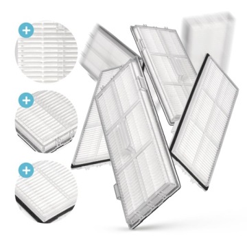 6 HEPA-фильтров для ROBOROCK S7 Max Maxv Ultra, S70, S75, T7S Plus