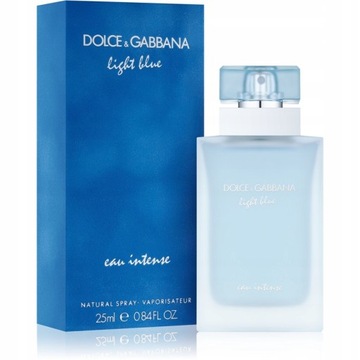 DOLCE & GABBANA LIGHT BLUE EAU INTENSE EDP25ML