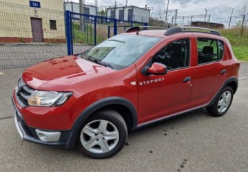 Dacia Sandero II Hatchback 5d TCe  90KM 2014 Dacia Sandero Stepway 90KM 1wlasciciel Alu Czujniki Parkowania Zarejestro, zdjęcie 2
