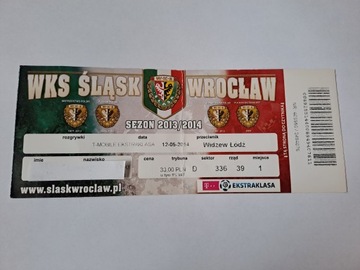 ŚLĄSK WROCŁAW - WIDZEW ŁÓDŹ 12-05-2014