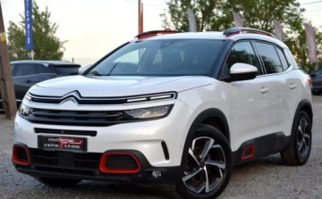 Citroen C5 Aircross SUV 1.6 PureTech 181KM 2020 Citroen C5 Aircross SKORA Alusy LED Navi. grzane Fotele BLIS linne assist, zdjęcie 10