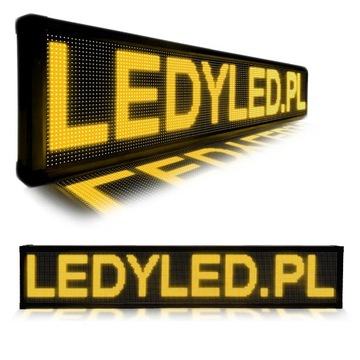 REKLMA TABLICA LED 100 x 20 cm wyświetlacz ekran