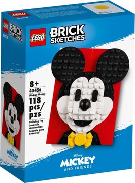 LEGO 40456 Эскизы кубиков — Микки Маус