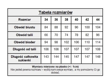 MAXI cekinowa złota sukienka wieczorowa r 44 B&B Studio