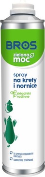 Bros ZIELONA MOC spray na krety i nornice 400ml