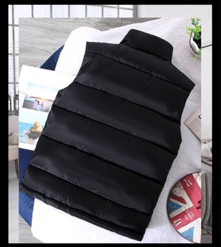 White Vest Jacket Men Slim Fit Stand Collar Sleeve