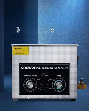 Ультразвуковая ванна, 6,5 л, 380 Вт, с подогревом, таймером, стерилизатором