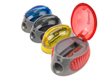 Точилка для мелков PELIKAN, одинарная, с контейнером