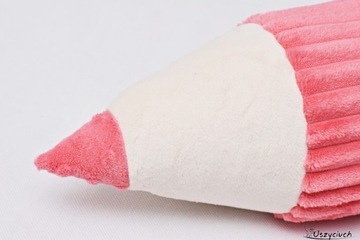 Длинная подушка с плюшевым подголовником Minky Crayon