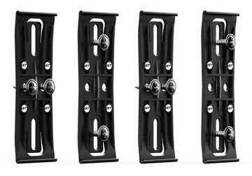 Безрамочное крепление номерного знака Рамка FrameX, 2 комплекта.