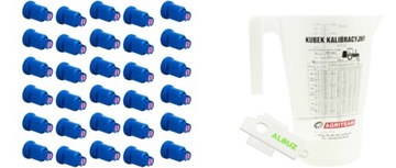 KOMPLET DYSZY BELKA 15M CVI 110 03 ALBUZ + GRATIS