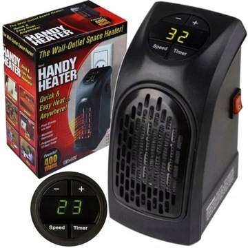 MINI GRZEJNIK ELEKTRYCZNY FARELKA DO KONTAKTU GNIAZDKA HANDY HEATER
