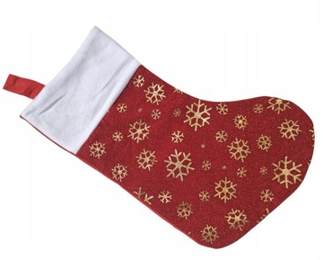 НОСОК ДЛЯ ПОДАРКОВ САНТА КЛАУС РОЖДЕСТВЕНСКИЙ ДЛЯ САНТА КЛАУСА