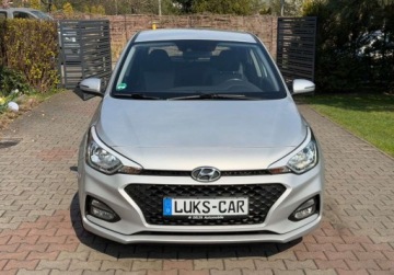 Hyundai i20 II Hatchback 5d Facelifting 1.0 T-GDi 100KM 2020 Hyundai i20 1.0T 100KM KLIMA Tempomat As. Pasa Bezwypadkowy Super stan, zdjęcie 7