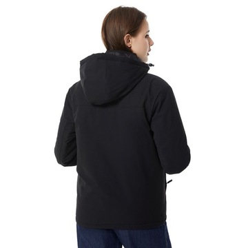 КУРТКА ЖЕНСКАЯ ЗИМНЯЯ КУРТКА МУЖСКАЯ ЧЕРНАЯ С ПОДОГРЕВОМ USB WARM XL