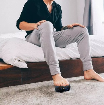 РОЛИК ДЛЯ МАССАЖА СПИНЫ НОГ МАССАЖНЫЙ РОЛИК НАБОР РОЛИКОВ МАССАЖЕР + ШАРИКИ 3в1