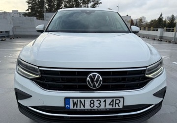 Volkswagen Tiguan II SUV Facelifting 2.0 TDI 150KM 2022 Volkswagen Tiguan salon PL FV VAT 23 manualna skrzynia biegow bezwypadk, zdjęcie 11