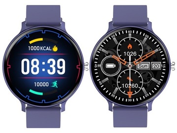 SMARTWATCH ZEGAREK MĘSKI DAMSKI TW10 NAVY SPORT POLSKIE MENU WODOODPORNY