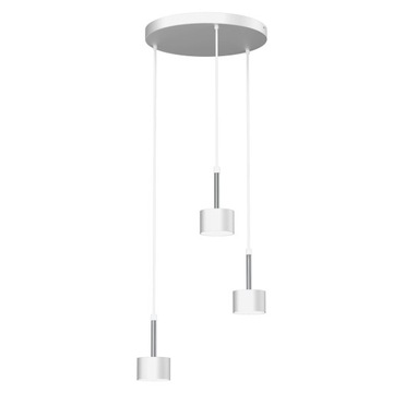 Lampa wisząca ARENA WHITE/SILVER MLP7780 Milagro
