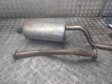 TŁUMIKI KOMPLET RENAULT CLIO II 1.5 DCI