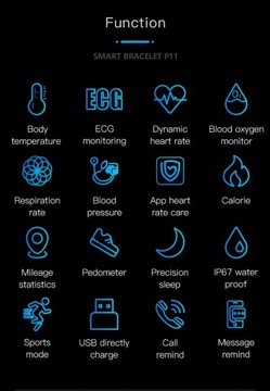 Inteligentny pulsoksymetr P11