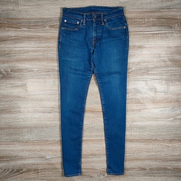 LEVI'S 511 Spodnie Jeans Damskie r.W28L32