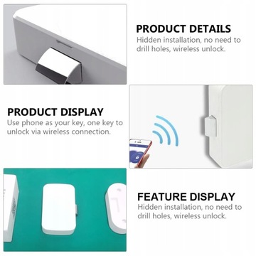 Скрытый замок для электронной мебели