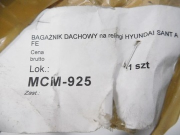 KUFR STŘEŠNÍ HYUNDAI SANTA FE