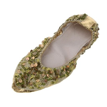 Профессиональные складные туфли для танца живота для танцев.