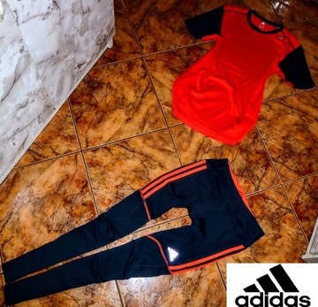 ADIDAS CLIMA dres komplet ORYGINAŁ legginsy i bluzka r M 38 NOWOŚĆ