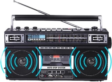 Przeno?ny odtwarzacz kasetowy Bluetooth, odtwarzacz ta?m CD,
