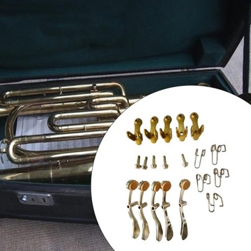 Akcesoria do instrumentów dętych z zaworem trąbkowym. 1 zestaw narzędzi do