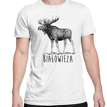 koszulka M-B białowieża łoś
