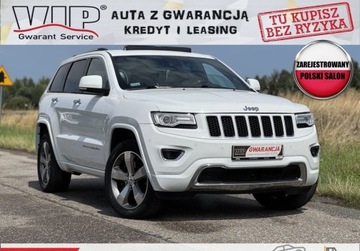 Jeep Grand Cherokee IV Terenowy Facelifting 3.0 V6 CRD 250KM 2014 Jeep Grand Cherokee OVERLAND Polski Salon PISEMNA GWARANCJA w cenie Tran
