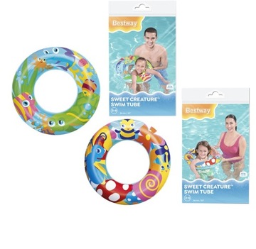 Надувной круг для плавания детский 56см Bestway 36013
